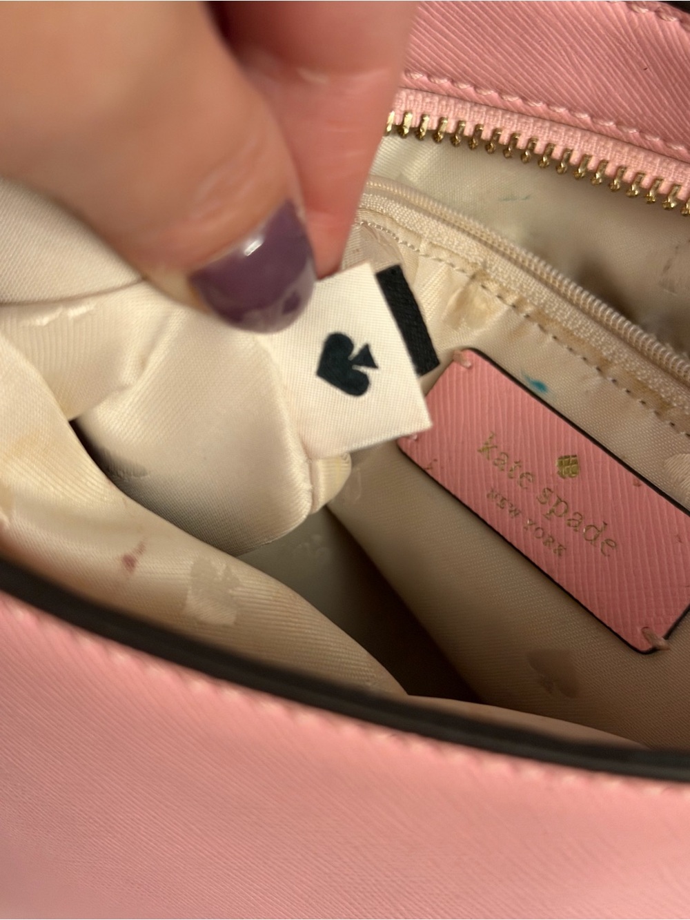 Kate Spade Perry Pink Swing Pack Leather Crossbody Bag - Picture 10 of 10